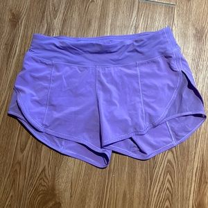 Lululemon purple shorts